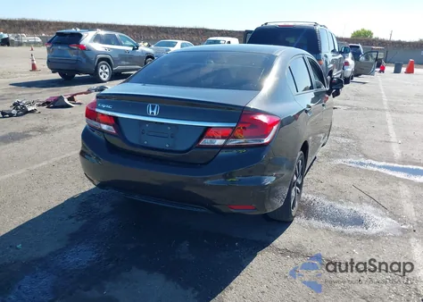 2013 Honda Civic Ex из США, поврежденный, VIN 19XFB2F84DE270262